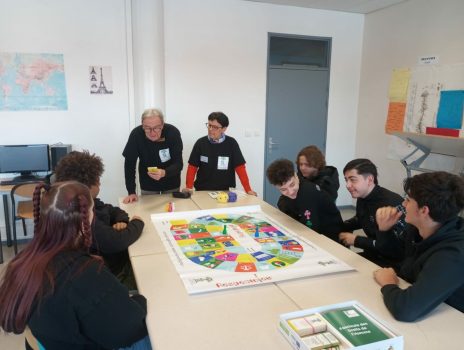 Bénévoles lors da l'animation